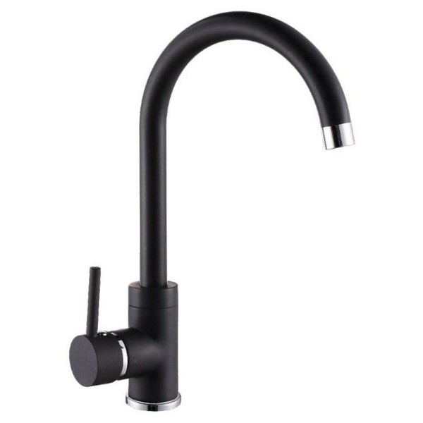 MITIGEUR ÉVIER STELLA NOIR AXIS