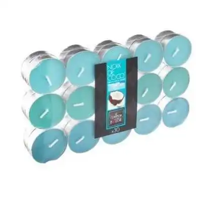 LOT DE 30 BOUGIES PARFUMÉES NOIX DE COCO ATMOSPHERA ATMOSPHERA - 1