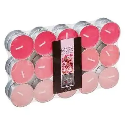 LOT DE 30 BOUGIES PARFUMÉES ROSE ATMOSPHERA ATMOSPHERA - 1