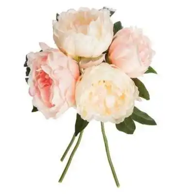 BOUQUET ARTIFICIEL DE 4 PIVOINES H30CM ATMOSPHERA ATMOSPHERA - 1