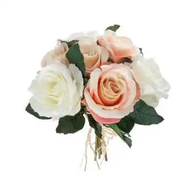 BOUQUET ARTIFICIEL DE ROSES VIEILLES H30CM ATMOSPHERA ATMOSPHERA - 1