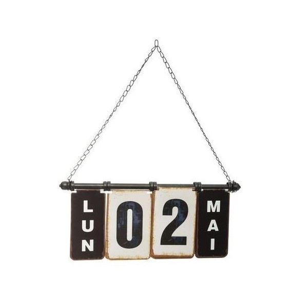 CALENDRIER SUSPENDU 42x18CM ATMOSPHERA