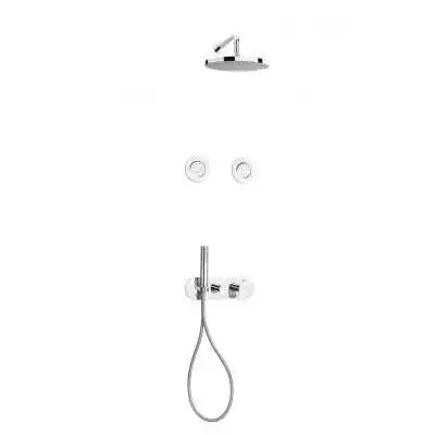 MITIGEUR DE DOUCHE ENCASTRÉ AVEC HYDROMASSAGE 2 BUSES CYLINDRIQUES SFAX SOPAL SOPAL - 1