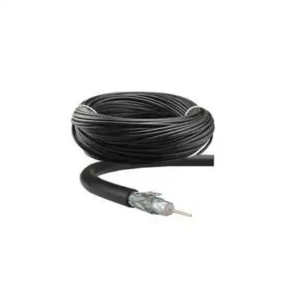 CÂBLE SATELLITE COAXIAL NOIR 1M - 1