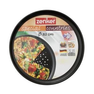 MOULE DE PIZZA À FOND PERFORÉ D32CM ZENKER ZENKER - 1