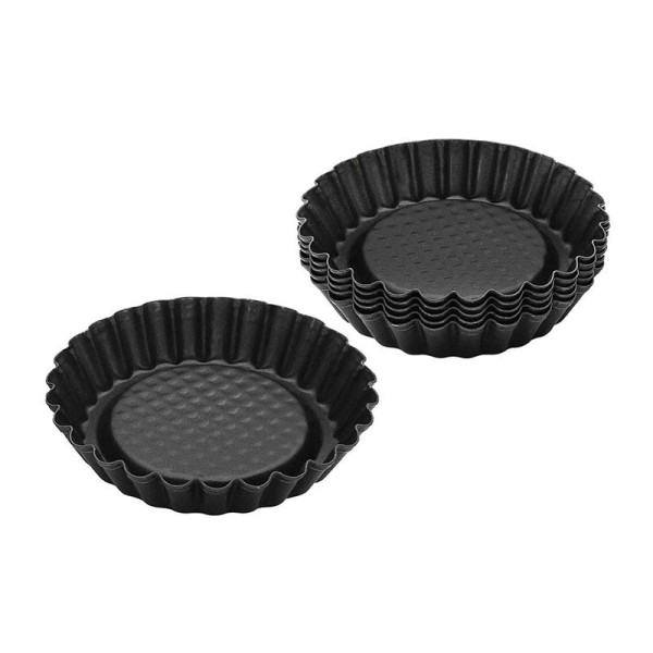 PACK DE 6 MOULES À TARTES Ø10CM ZENKER
