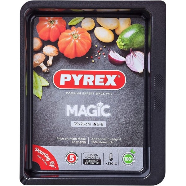 PLAT À FOUR RECTANGULAIRE 35x26CM MAGIC PYREX