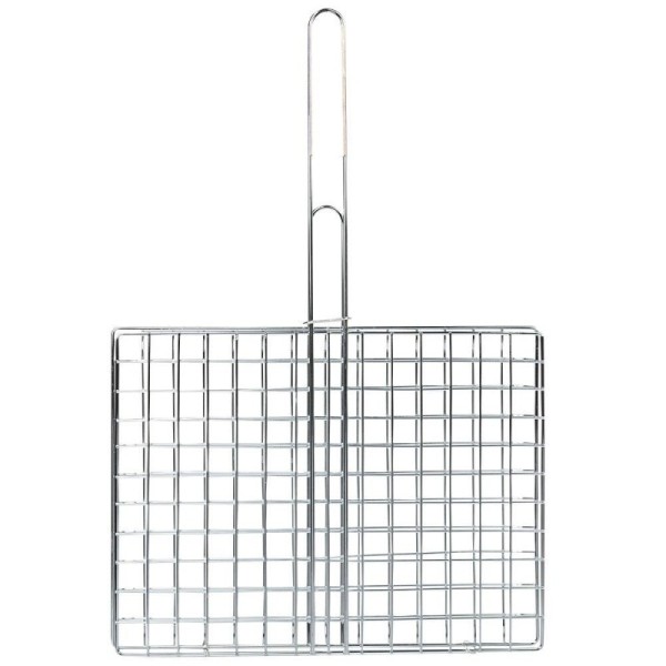GRILLE BARBECUE CARRÉE 30*30CM GALVANISÉE