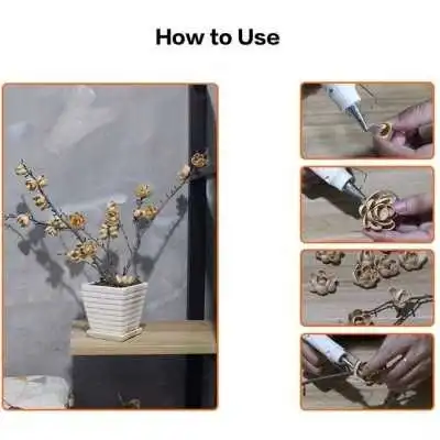 LOT DE 4 BÂTONS DE COLLE 1x20CM BRICOLA BRICOLA - 3