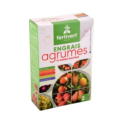 ENGRAIS AGRUMES ET ARBRES FRUITIERS 2KG FERTIVERT FERTIVERT - 1