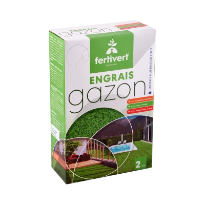 ENGRAIS GAZON 2KG FERTIVERT FERTIVERT - 1