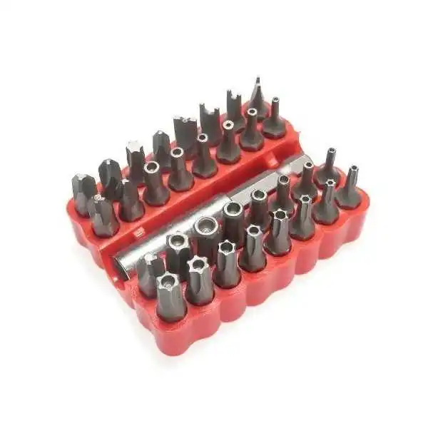 JEU DE 33 EMBOUTS DE VISSAGE ET ADAPTATEUR VALEX