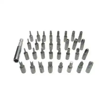 JEU DE 33 EMBOUTS DE VISSAGE ET ADAPTATEUR VALEX VALEX - 2