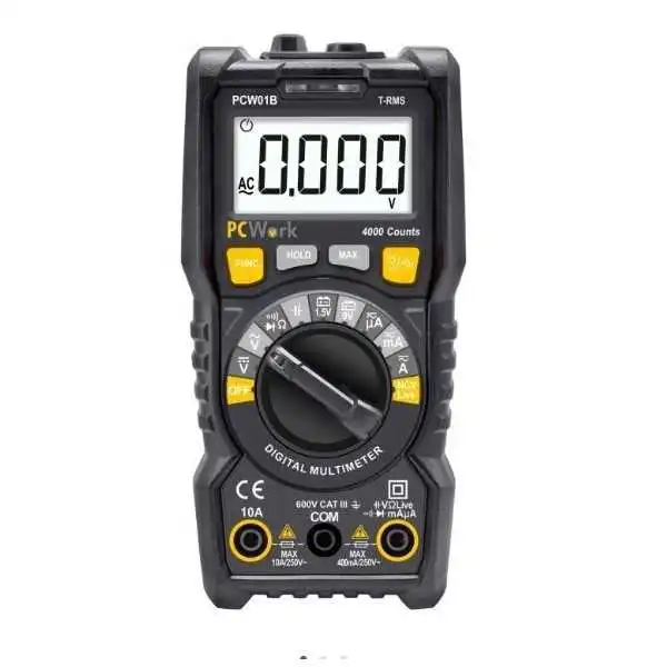 MULTIMÈTRE NUMÉRIQUE PCW01B PCWORK