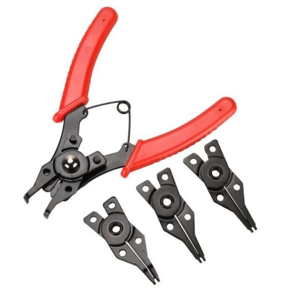 PINCE CIRCLIPS 160MM+4 TÊTES VALEX