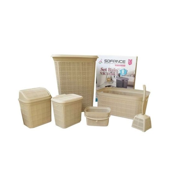 KIT LINGE VICTORIA 6 PIÈCES SOFPINCE