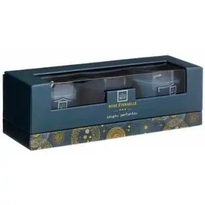 LOT DE 3 BOUGIES PARFUMÉES 120G ATMOSPHERA ATMOSPHERA - 1