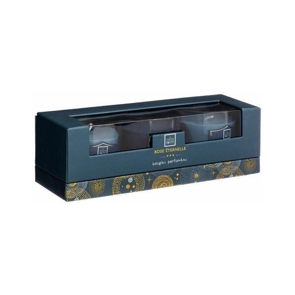 LOT DE 3 BOUGIES PARFUMÉES 120G ATMOSPHERA