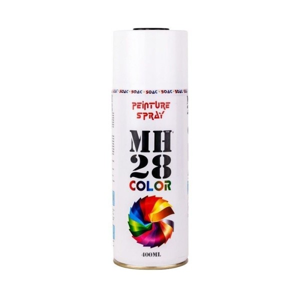 PEINTURE EN SPRAY NOIR BRILLANT 400ML SOAC