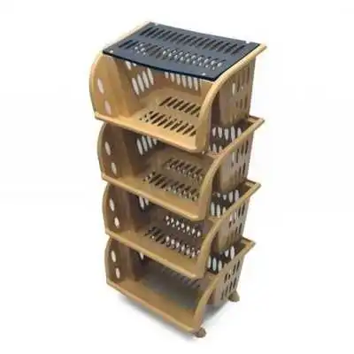 PORTE LÉGUMES 4 ÉTAGÈRES ANWAR SOFPINCE SOFPINCE - 1