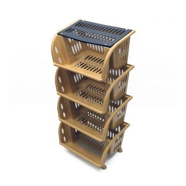 PORTE LÉGUMES 4 ÉTAGÈRES ANWAR  SOFPINCE