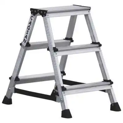 ESCABEAU EN ALUMINIUM OLYMPOS 3 MARCHES ÇAĞSAN GACSAN - 1