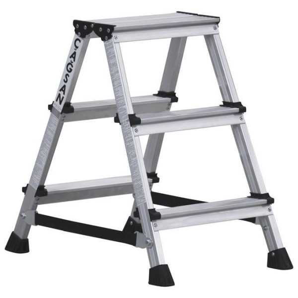 ESCABEAU EN ALUMINIUM OLYMPOS 3 MARCHES ÇAĞSAN