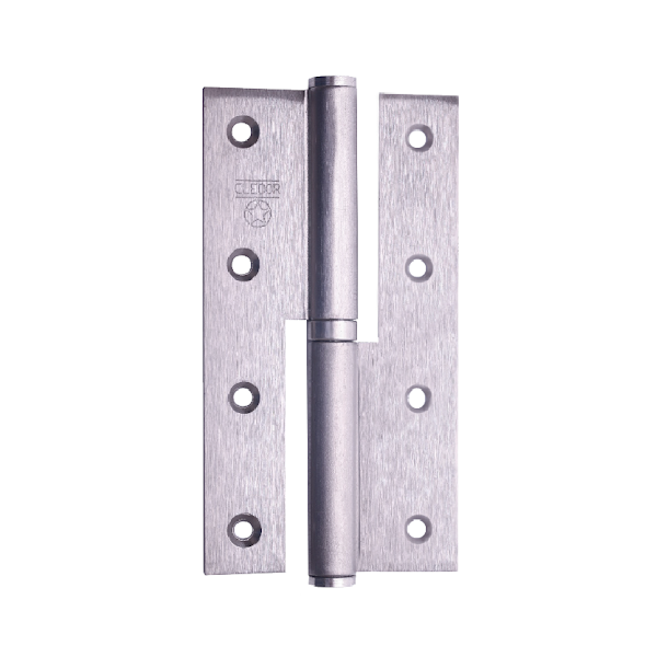 LOT DE 2 PAUMELLES DROITE 140*76*3 INOX AMI