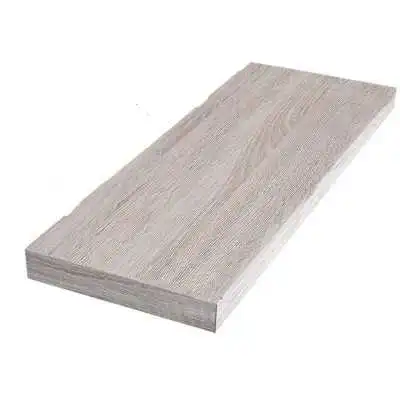 ÉTAGÈRE MURALE À FIXATION INVISIBLE 100*24*4CM CHÊNE BLANCHI - 1