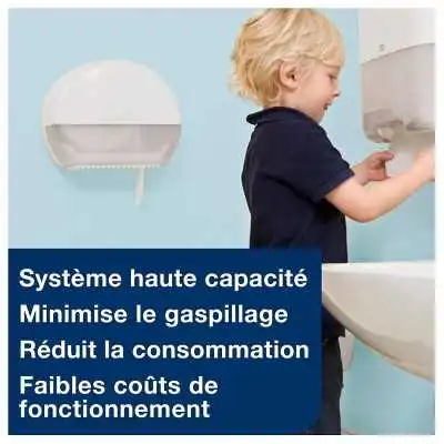 MINI DISTRIBUTEUR DE PAPIER TOILETTE JUMBO T2 TORK TORK - 2