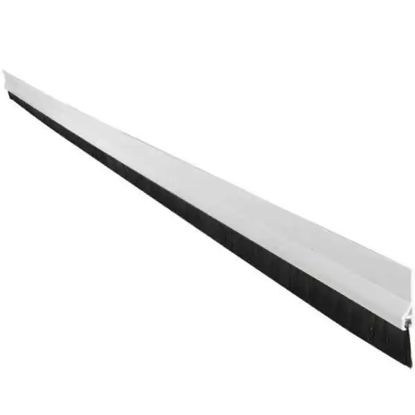 BAS ADHÉSIF DE PORTE AVEC BROSSE BLANC 1M SEAL