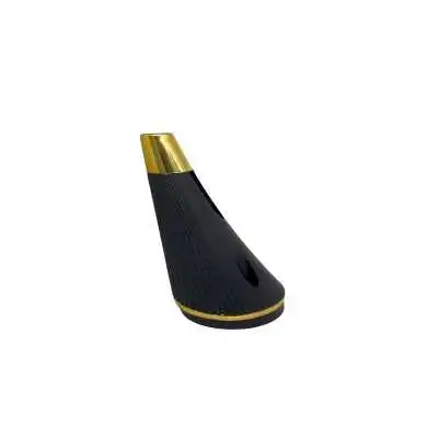 SABOT DE MEUBLE FORME CONIQUE H15CM NOIR  - 2
