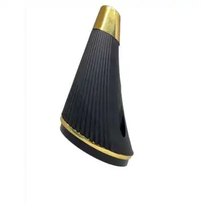 SABOT DE MEUBLE FORME CONIQUE H15CM NOIR  - 4