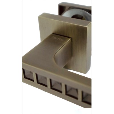 POIGNEE DE PORTE ROSACE 905579 TROU DE CLE BRONZE DELIA DELIA - 3