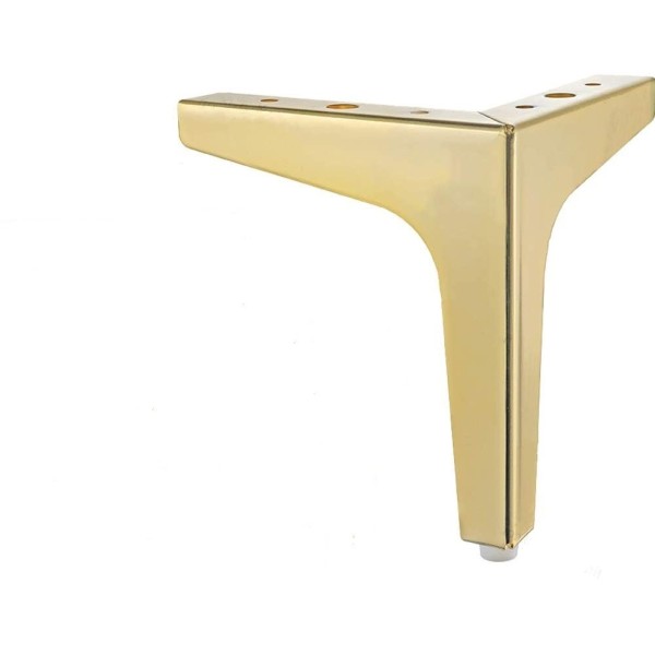 SABOT DE MEUBLE DORÉ H13 CM