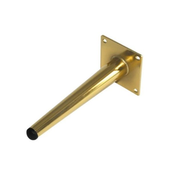 SABOT DE MEUBLE DORÉ FORME CONIQUE H18 CM