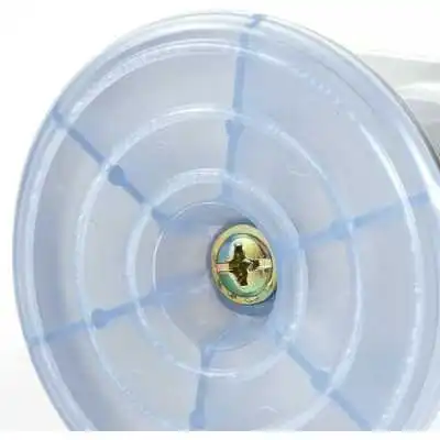 PIED DE MEUBLE CHROMÉ ROND Ø45MM H60MM  - 4