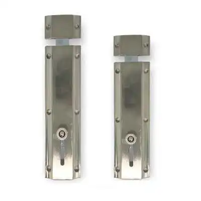 LOT DE 2 VERROUS DE PORTE À COULISSE SATINÉ BELLACASA - 1