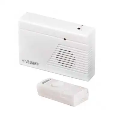 SONNETTE SANS FIL À PILES 100 MÈTRES VELAMP VELAMP - 1