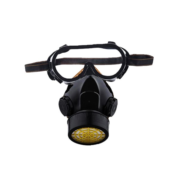 MASQUE À FILTRE SIMPLE AVEC LUNETTES