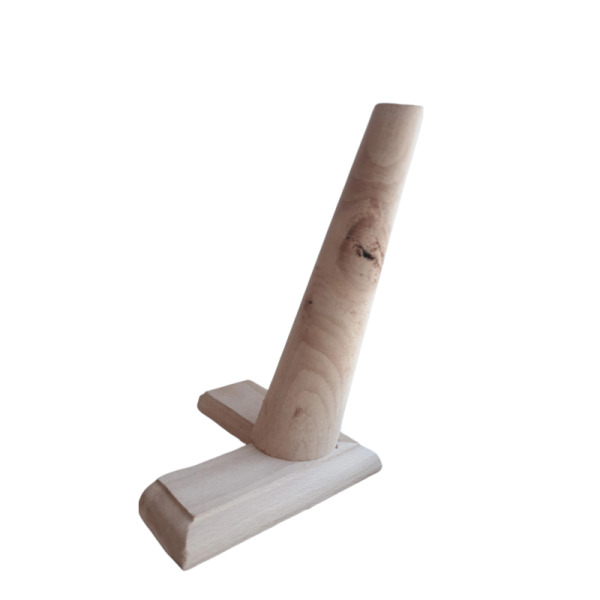 SABOT DE MEUBLE EN BOIS FORME CONIQUE H19CM