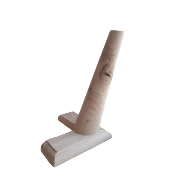 SABOT DE MEUBLE EN BOIS FORME CONIQUE HAUTEUR 14CM