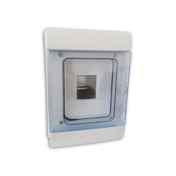 COFFRET PLASTIQUE APPARENT 4 MODULES ETANCHE IP65 SOMEF