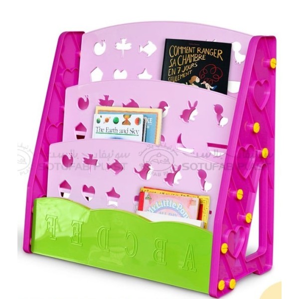 RANGE BOOK ROSE/VERT SOTUFAB PLAST