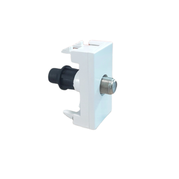 PRISE SATELLITE TYPE F BLANC SYS45 SOMEF