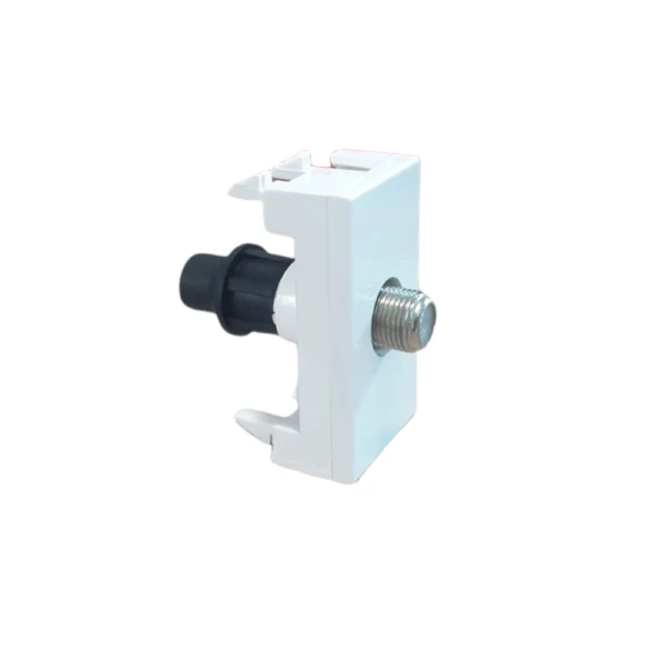 PRISE SATELLITE TYPE F BLANC SYS45 SOMEF