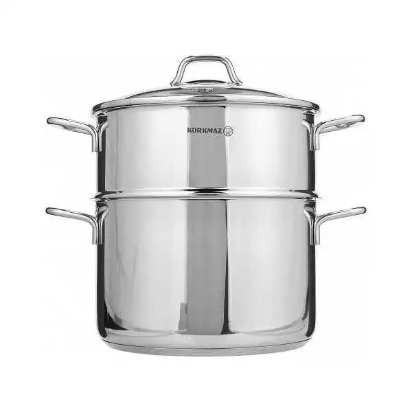 COUSCOUSSIER 6.9L INOX PERLA KORKMAZ