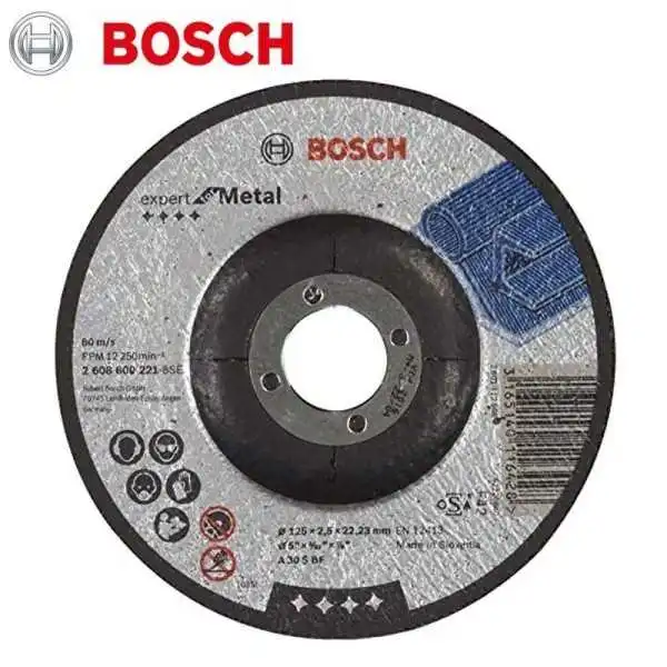 DISQUE À TRONÇONNER MÉTAL 125x2,5x22.23MM BOSCH