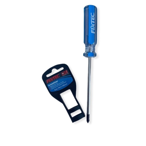 TOURNEVIS POUR VIS PHILLIPS PH1*100MM FIXTEC