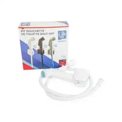KIT DOUCHETTE DE TOILETTE SHUT OFF BLANC EJIM EJIM - 1